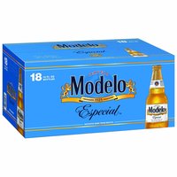 Modelo Especial Beer, Bottles (Pack of 18), 216 Ounce