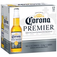 Corona Premier Beer, Bottles (Pack of 12), 144 Ounce