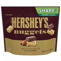Hershey's Milk Chocolate Nuggets, Almonds, Share Pack, 10.1 Ounce