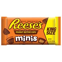 Reese's Minis Peanut Butter Cups, King Size, 1 Each