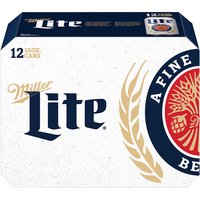 Miller Lite Beer, 144 Ounce