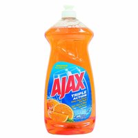 Ajax Ultra Triple Action Dish Soap, Orange, 28 Ounce