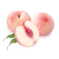 Peach, White, 2 Pound