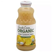 Santa Cruz Organic Juice, Pure Lemon, 16 Ounce