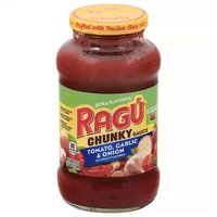 Ragu Pasta Sauce, Garlic & Onion, 24 Ounce