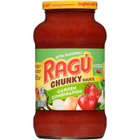 Ragu Garden Combination Chunky Sauce, 24 Ounce