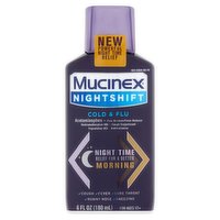 Mucinex Nightshift Cold & Flu, 6 Ounce