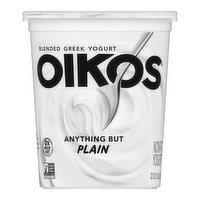 Oikos Blended Plain Greek Nonfat Yogurt, 32 Ounce