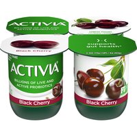 Dannon Activia Black Cherry Blended Yogurt, 16 Ounce