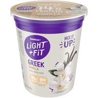 Dannon Light + Fit Greek Yogurt, Vanilla, Non Fat , 32 Ounce