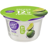 Dannon Light & Fit Greek Yogurt, Key Lime, 5.3 Ounce