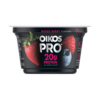 Oikos Pro Mixed Berry Yogurt, 5.3 Ounce