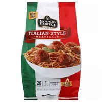 Cooked Perfect Italian Style Meatballs, 26 Ounce