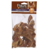 Natural Pig Ear Strips, 6 Ounce