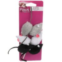 Paws Catnip Plush Mice 6ct, 1 Each