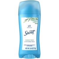 Secret Invisible Solid Antiperspirant and Deodorant, Shower Fresh, 2.6 Ounce