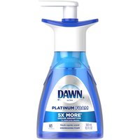 Dawn Ultra Platinum Dishwashing Foam, Fresh Rapids, 10.1 Ounce