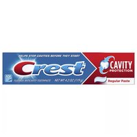 Crest Cavity Protection Regular Toothpaste, 4.2 Ounce