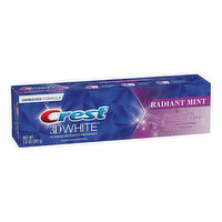 Crest 3D Whitening Radiant Mint Toothpaste, 2.7 Ounce