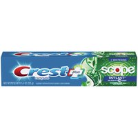 Crest Complete Whitening Toothpaste, Mint, Scope, 5.4 Ounce