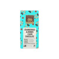 Endangered Species Chocolate Bar, Cranberries & Almonds, 3 Ounce