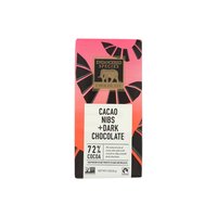 Endangered Species Dark Chocolate with Cacao Nibs, 3 Ounce