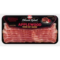 Hormel Black Label Applewood Thick Cut Bacon, 12 Ounce