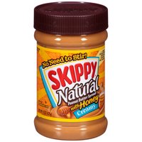 Skippy Natural with Honey Creamy, 15 Ounce