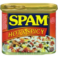 Hormel Spam, Hot & Spicy, 12 Ounce