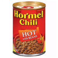 Hormel Chili with Beans, Hot, 15 Ounce