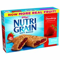 Kellogg's Nutri-Grain Bars, Strawberry, 6 Each