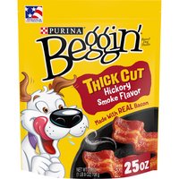Purina Beggin' Strips Thick Cut Dog Snacks, Hickory Smoked , 25 Ounce
