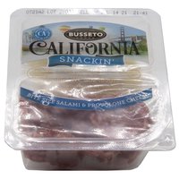 Busseto Snacking Salami & Provolone Cheese, 3 Ounce