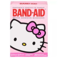 Band-Aid Adhesive Bandages, Hello Kitty, 20 Each