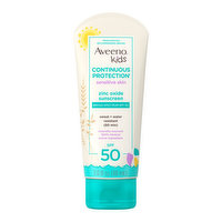 Aveeno Kids Continuous Protection Zinc Oxide Broad Spectrum Sunscreen, SPF 50, 3 Ounce