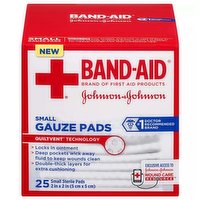 Band-Aid Small Gauze Pads, 25 Each