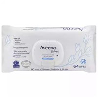 Aveeno Baby Sensitive Wipes, 64 Each