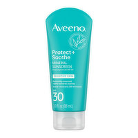 Aveeno Protect and Soothe Mineral Sunscreen SPF 30, 3 Ounce