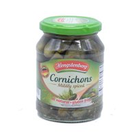 Hengstenberg Cornichons, Mildly Spiced, 12.5 Ounce