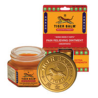 Tiger Balm Pain Relieving Ointment, Extra Strength, 0.63 Ounce