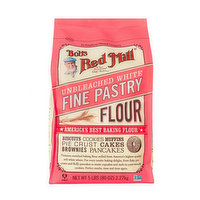 Bob's Red Mill Fine Unbleached White Pastry Flour, 5 Pound