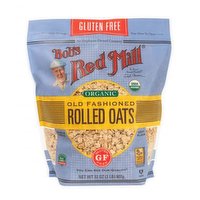 Bob's Red Mill Gluten Free Old Fashion Rolled Oats, 32 Ounce