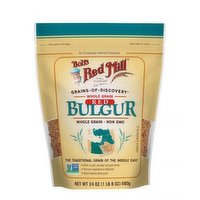 Bob's Red Mill Bulgur, Whole Grain, Red, 24 Ounce