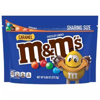 M&M's Chocolate Candies, Caramel - 9.6 oz bag