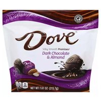 Dove Dark Chocolate Almond Mini Sup, 7.61 Ounce