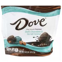 Dove Dark Chocolate Minis, Sea Salt, 7.61 Ounce