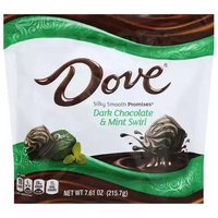 Dove Dark Chocolate, Mint Swirl, 7.61 Ounce