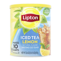 Lipton Lemon Iced Tea Mix, 23.6 Ounce