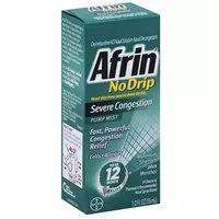 Afrin Nasal Spray, No Drip, Severe Congestion, 15 Millilitre