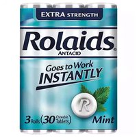 Rolaids Extra Strength Tablets, Mint, 30 Each